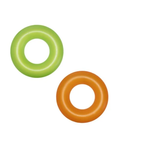 Bestway Inflatable Frosted Neon Swim Ring 76cm, Assorted 1 Piece - 36024